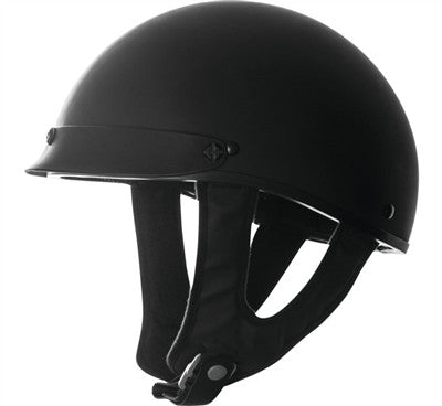 Speed and Strength Solid SS510 Half Helmet - Matte Black