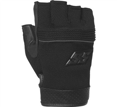 Speed and Strength Half Nelson Mesh Gloves - Black
