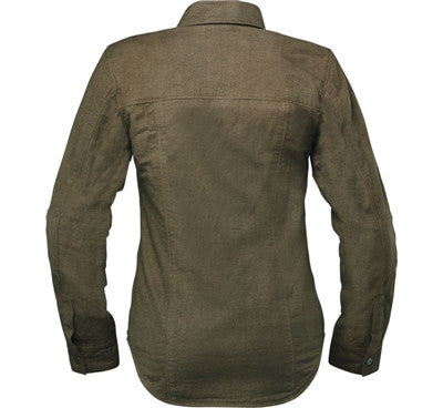 Speed and Strength Womens Brat Armored Shirt - Olive