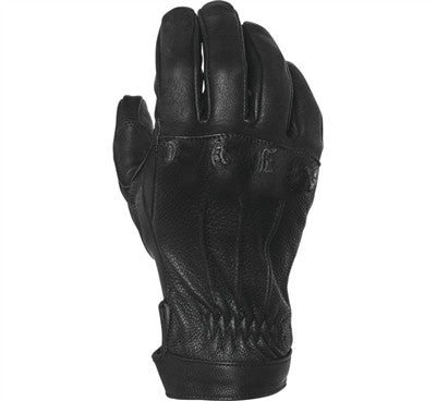 Speed and Strength Womens Onyx Leather Gloves - Black