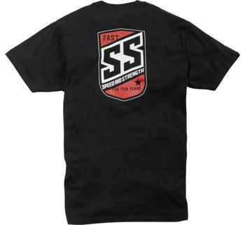 Speed and Strength Shield T-Shirt - Black