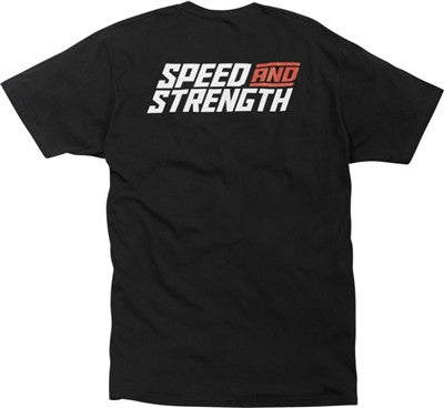 Speed and Strength Racer T-Shirt - Black