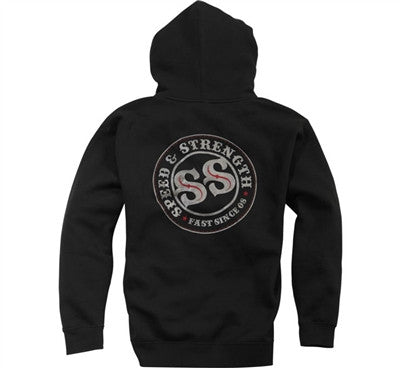 Speed and Strength 6 Shooter Zip Hoody - Black