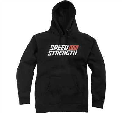 Speed and Strength Racer Pullover Hoody - Black