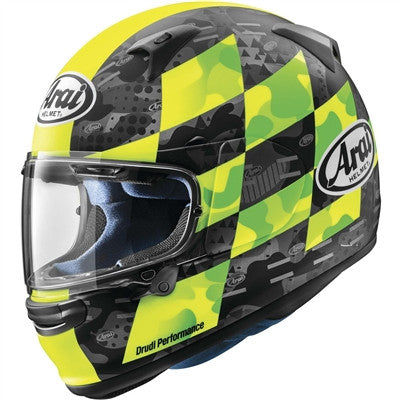 Arai Regent-X Patch Full Face Helmet - Matte Yellow