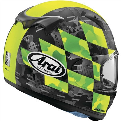 Arai Regent-X Patch Full Face Helmet - Matte Yellow