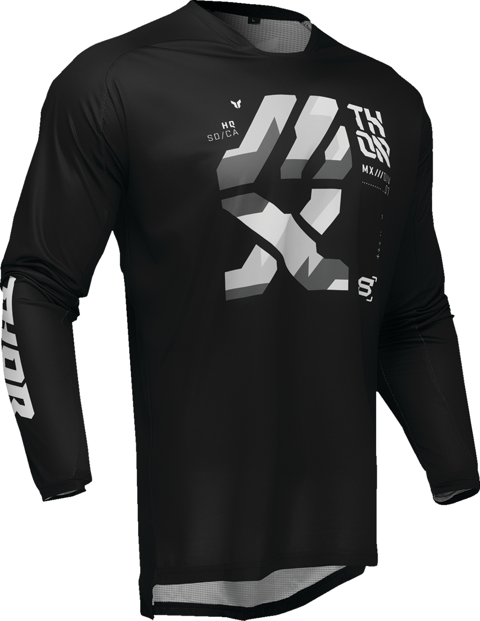 Thor 2025 LAUNCHMODE Brave Jersey Black/Gray