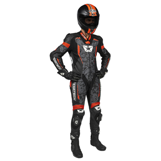 Cortech Sector Pro Air 1-Piece Suit Camo/Red