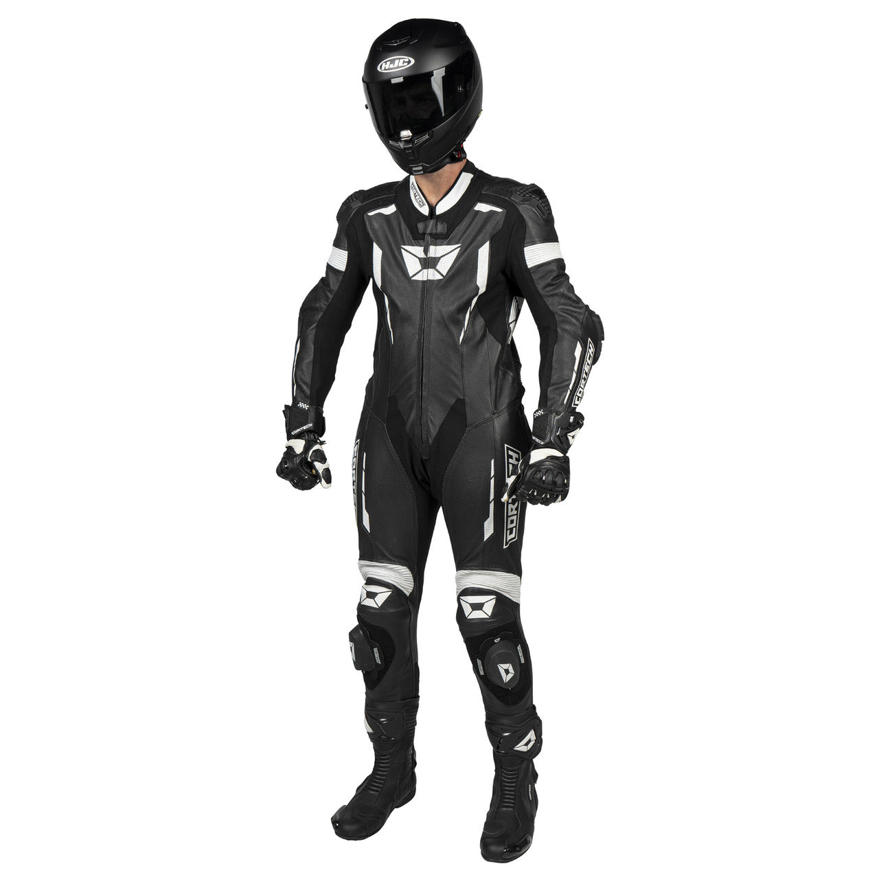 Cortech Sector Pro Air 1-Piece Suit Black/White