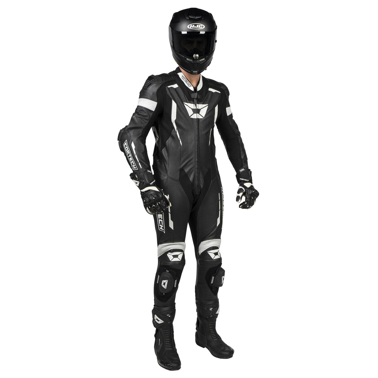 Cortech Sector Pro Air 1-Piece Suit Black/White