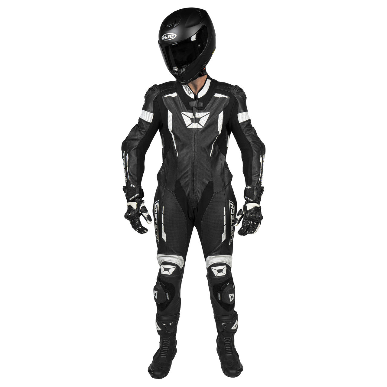 Cortech Sector Pro Air 1-Piece Suit Black/White