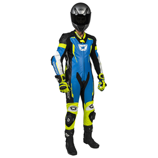 Cortech Sector Pro Air 1-Piece Suit Blue/Hi-Viz