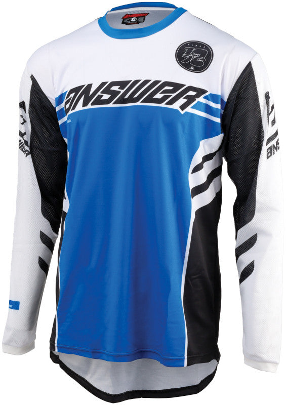 Answer Racing 2025 Youth Arkon Nitrus Jersey Pant Combo Blue/Black/White