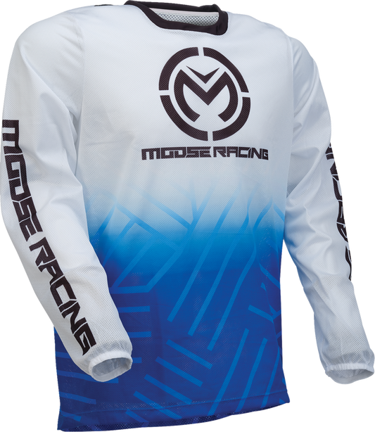 Moose Racing 2024 Sahara Jersey - Blue/White