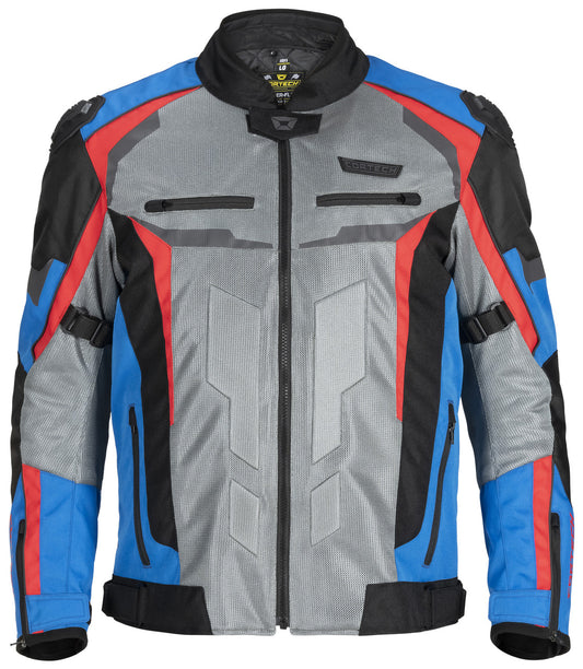 Cortech Hyper-Flo Air Jacket Black/Red/Gun