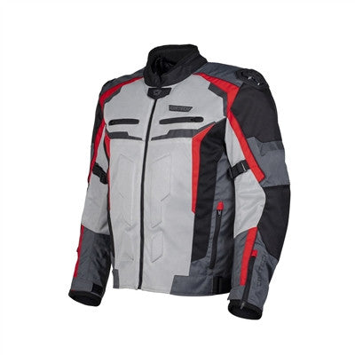 Cortech Hyper-Flo Air Mesh Jacket - Red/Grey