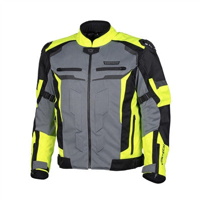Cortech Hyper-Flo Air Mesh Jacket - Hi-Viz/Grey