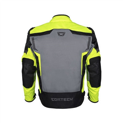 Cortech Hyper-Flo Air Mesh Jacket - Hi-Viz/Grey
