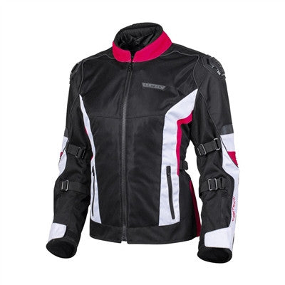 Cortech Womens Hyper-Flo Air Mesh Jacket - Rubine