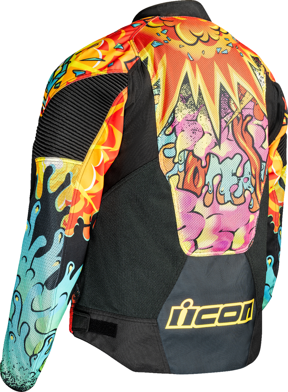 ICON Overlord 3 Scatterbrain Mesh Jacket Black