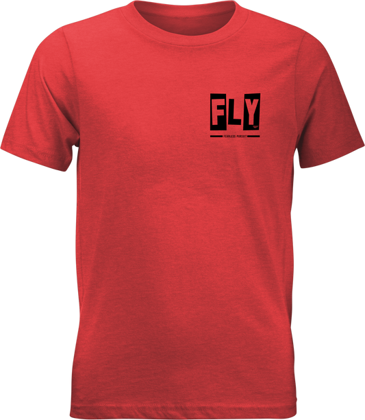 FLY Racing Youth Punk Tee Red