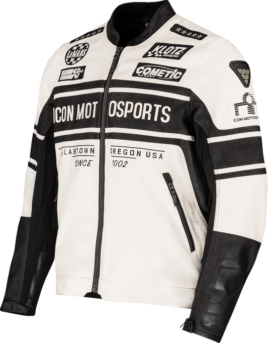 ICON Neo Daytona 2 Jacket White/Black