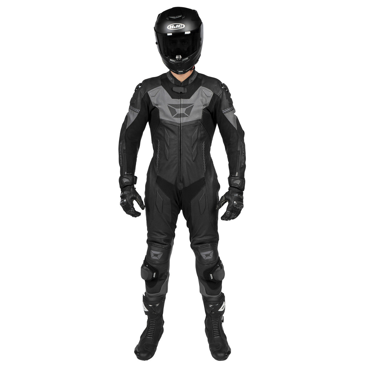 Cortech Revo Sport Air 1-Piece Suit Black/Gun