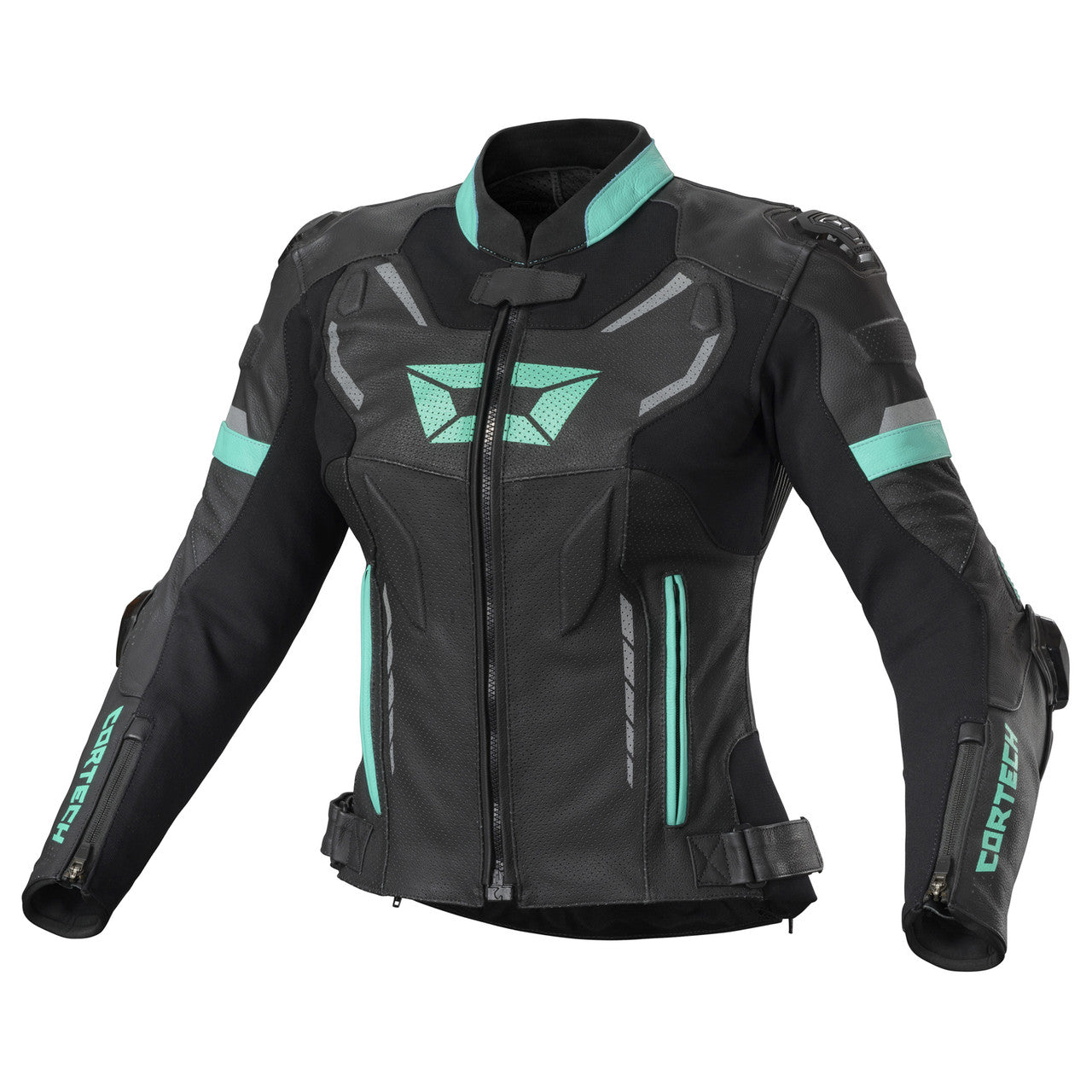 Cortech Womens Revo Sport Air Jacket Black/Teal