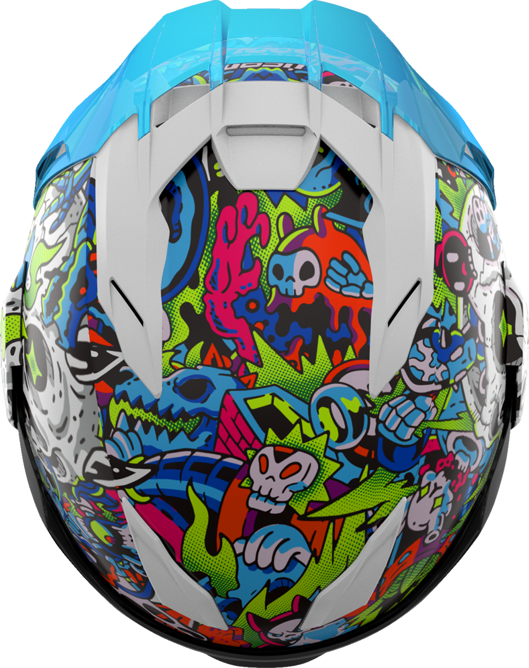 ICON Ultraflite MIPS Helmet Doodle 3 Blue