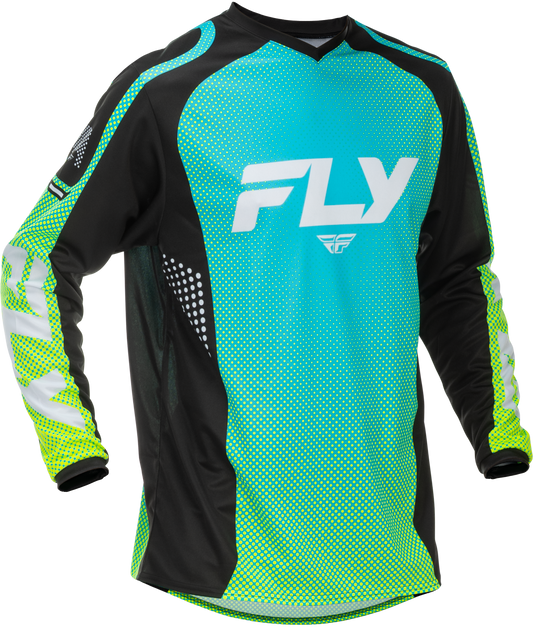 FLY Racing 2026 F-16 Jersey Aqua/Black/White