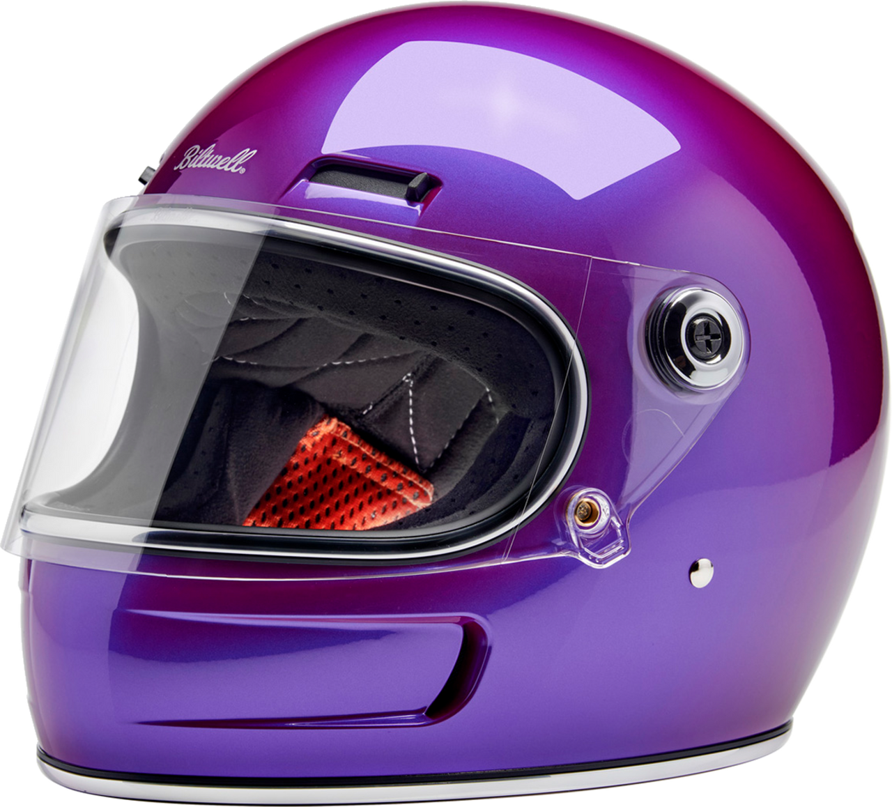 Biltwell Gringo SV Full Face Helmet Metallic Grape