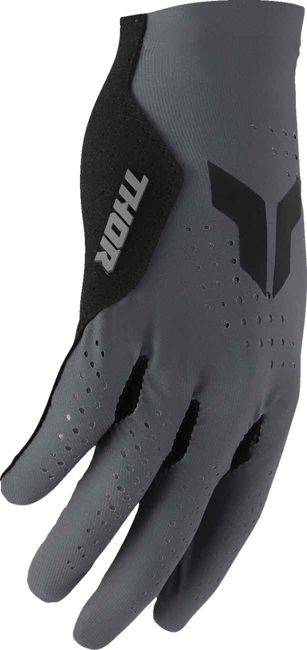 Thor 2026 Sportmode Vented Iconic Gloves Charcoal