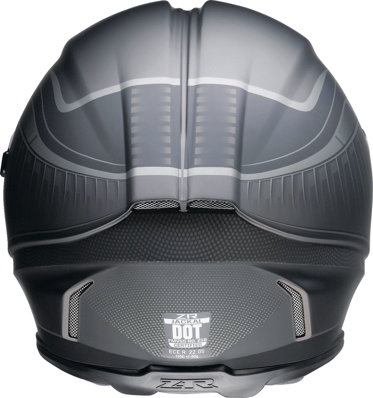 Z1R Jackal Dark Matter Full Face Helmet Steel
