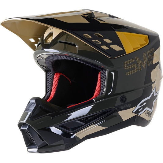 Alpinestars SM5 Rover Offroad Helmet Sand/Tangerine/Camo