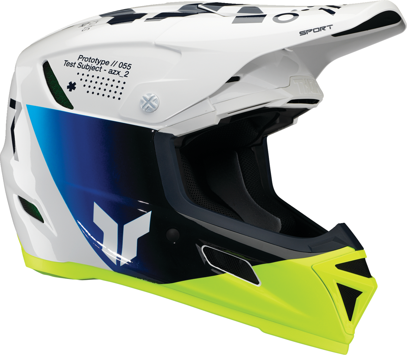 Thor Reflex Sport Helmet Strike MIPS Navy/Acid