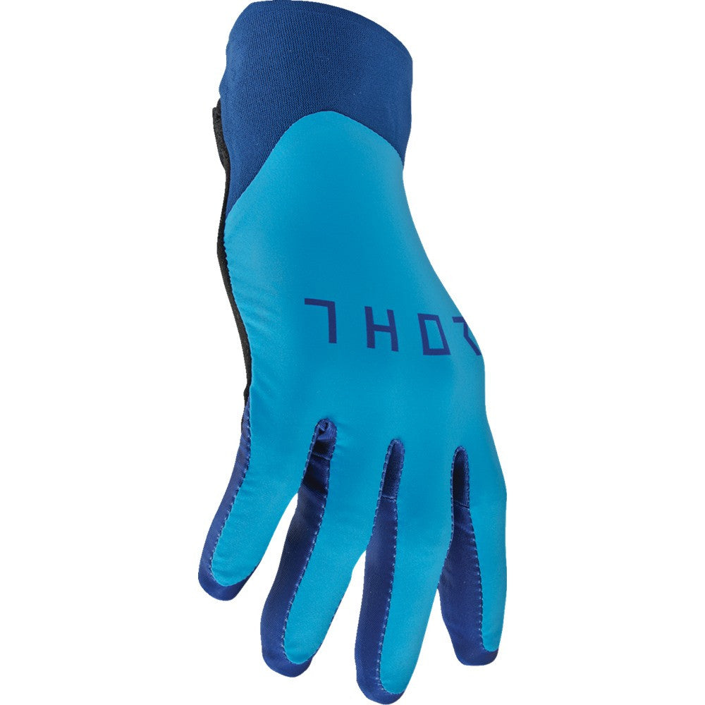 Thor 2024 Agile Solid Gloves - Blue/Navy