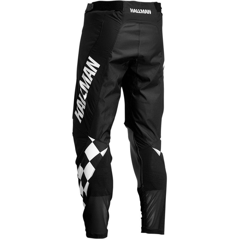 Thor 2024 Hallman Differ Cheq Pant - Black/White