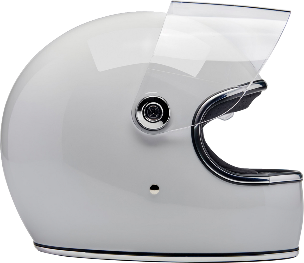Biltwell Gringo S Full Face Helmet Gloss White