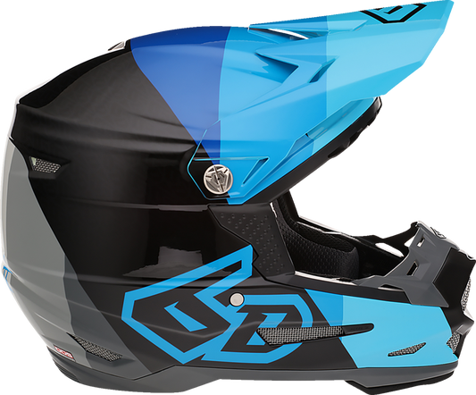 6D Helmets Youth ATR-2Y Offroad Helmet - Range - Blue
