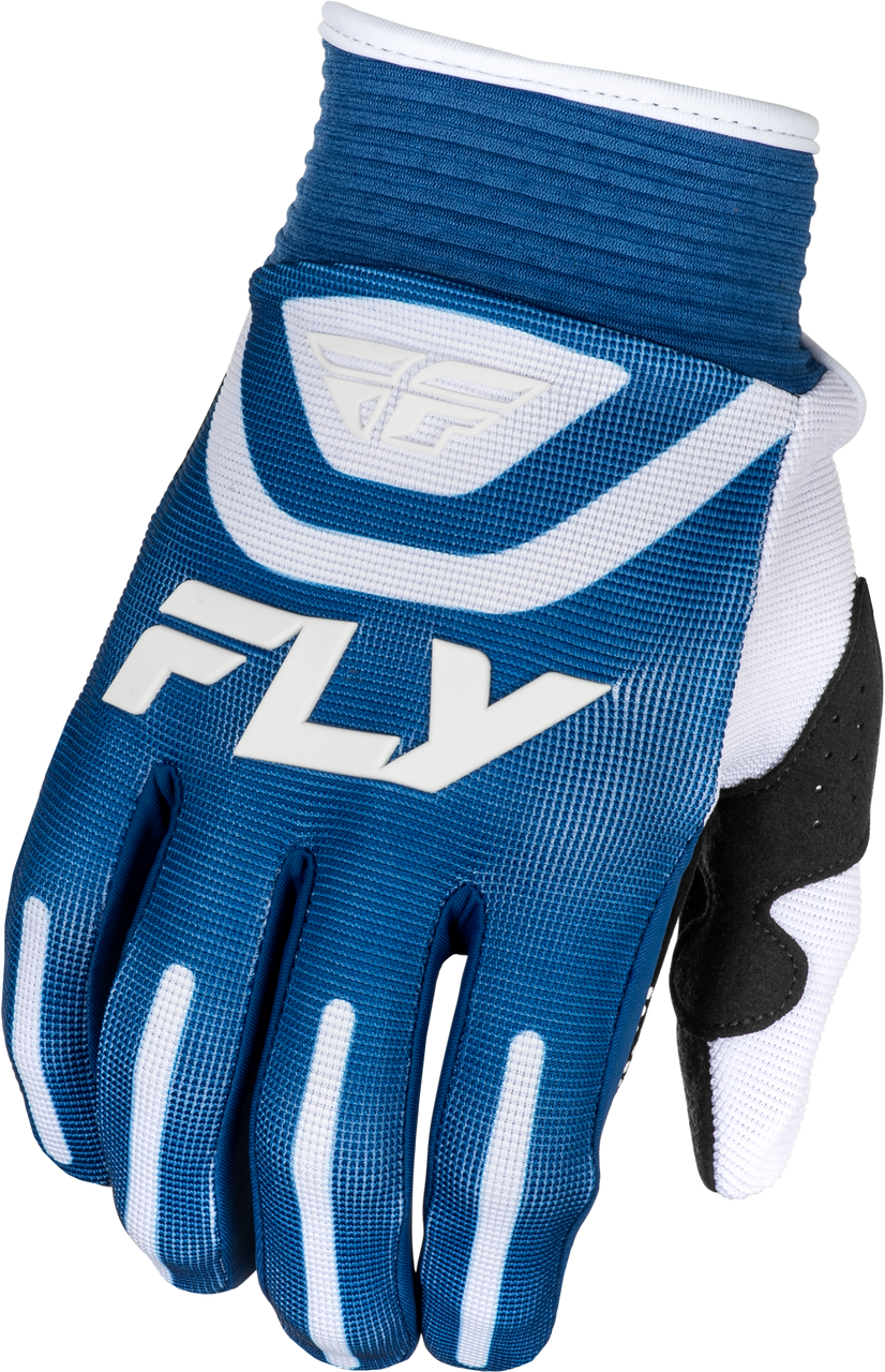 FLY Racing 2025 Youth F-16 Gloves Dark Blue/White