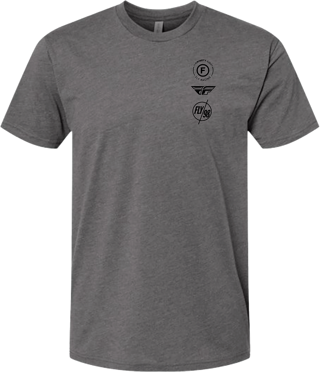 FLY Racing FLY Atom Tee Gunmetal Heather
