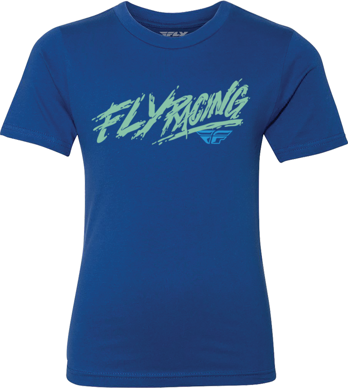 FLY Racing Youth FLY Khaos Tee Blue