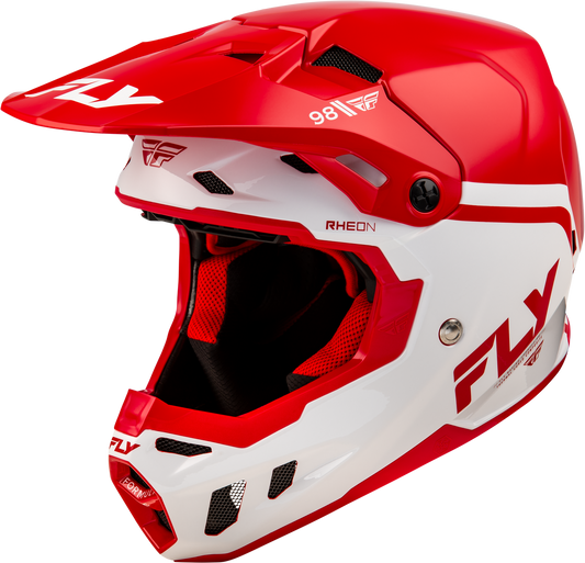 FLY Racing 2025 Formula CC Objective Helmet Red/White