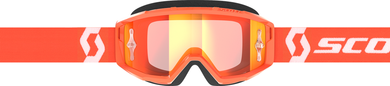 SCOTT - 278597-1362280 - PRIMAL GOGGLE ORANGE/WHITE ORANGE CHROME WORKS