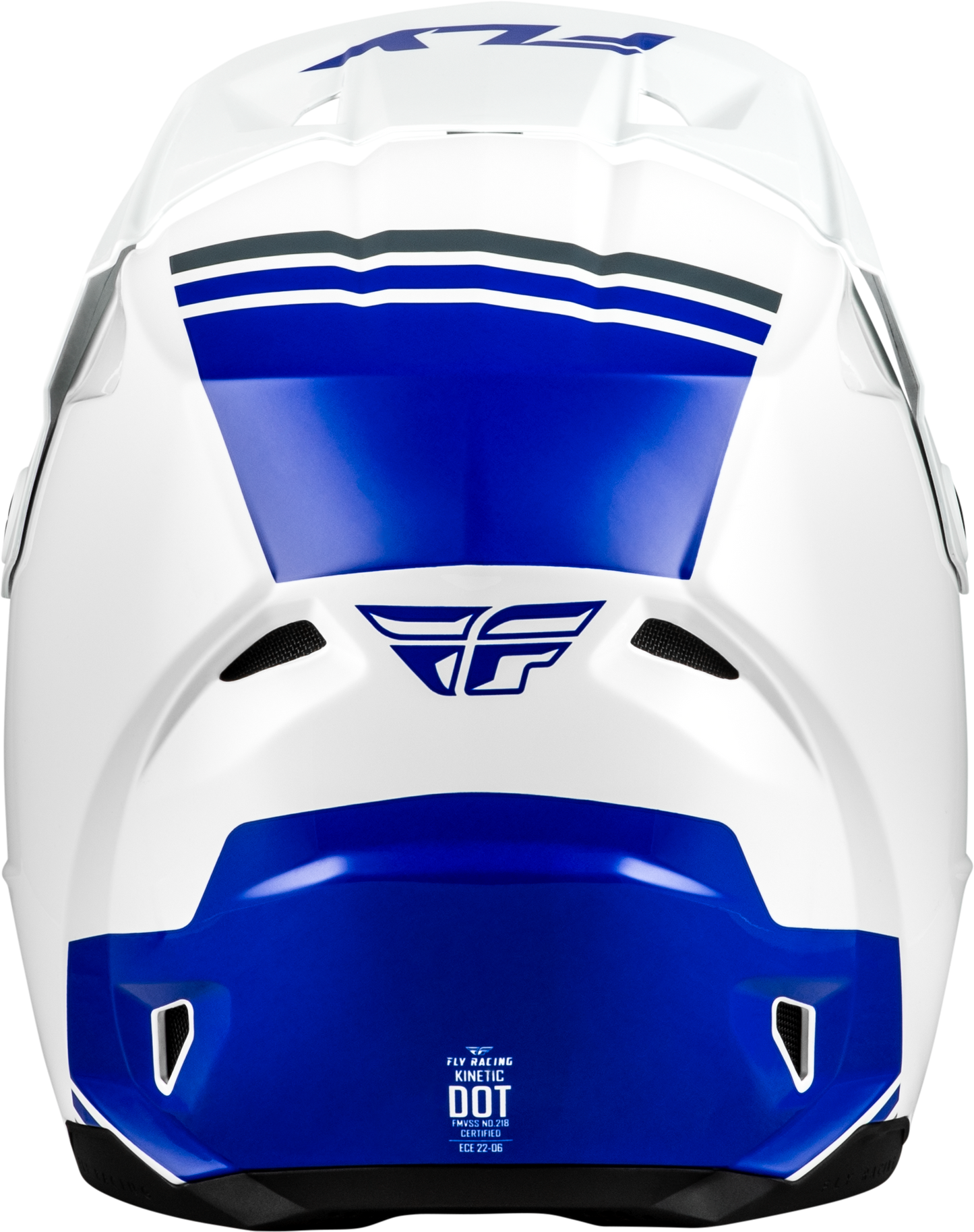 FLY Racing 2026 Kinetic Verdict Helmet White/Blue/Grey
