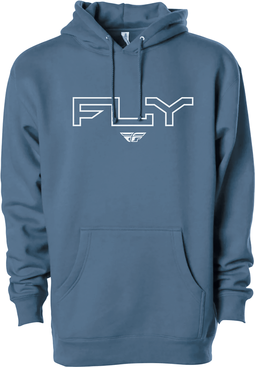 FLY Racing FLY Edge Hoodie Storm Blue