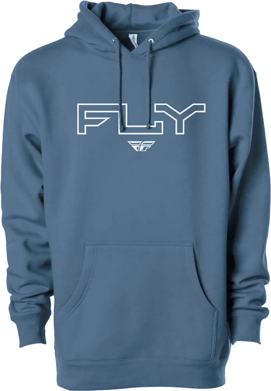 FLY Racing FLY Edge Hoodie Storm Blue