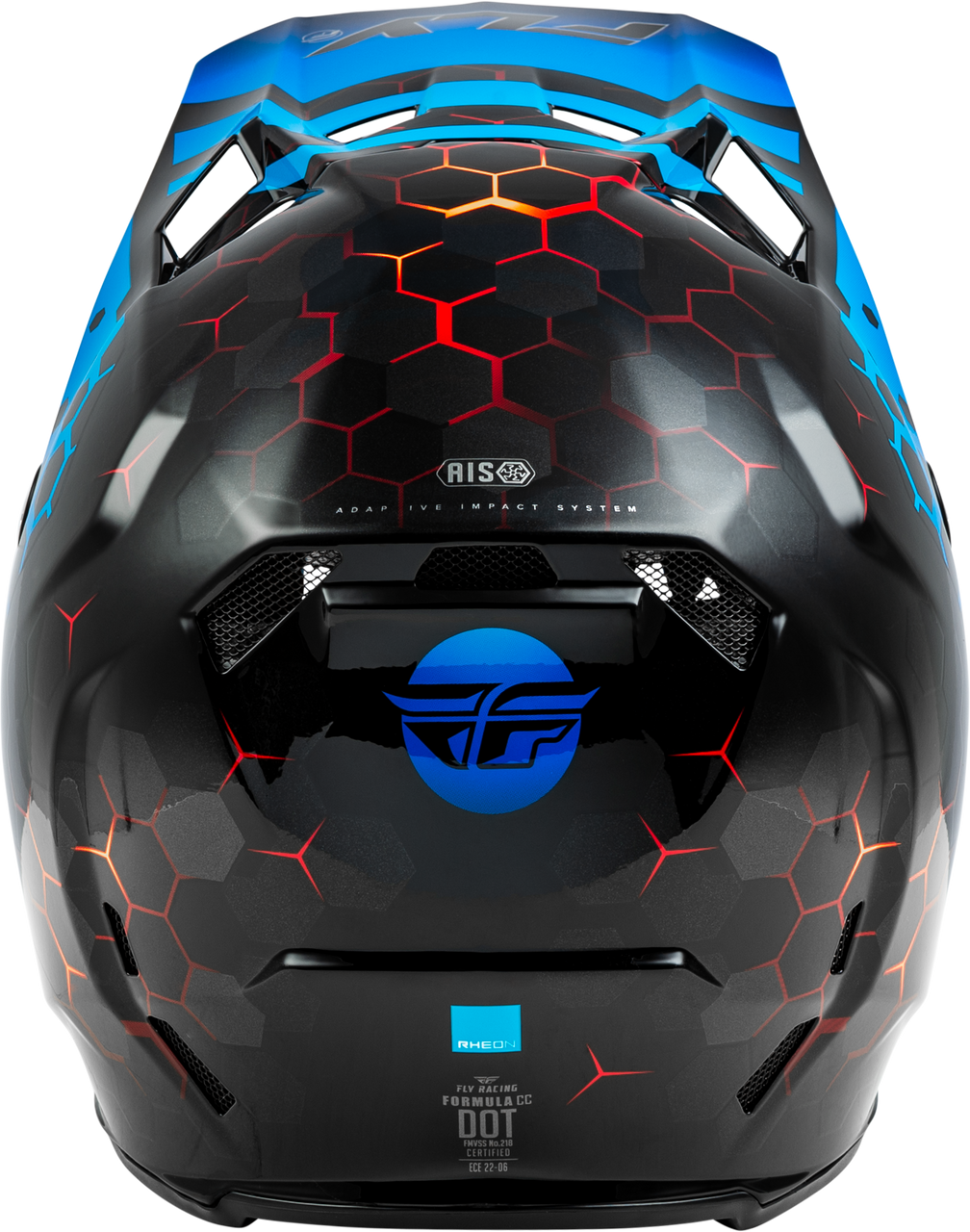 FLY Racing 2025 Formula CC Tektonic Helmet Black/Blue/Red