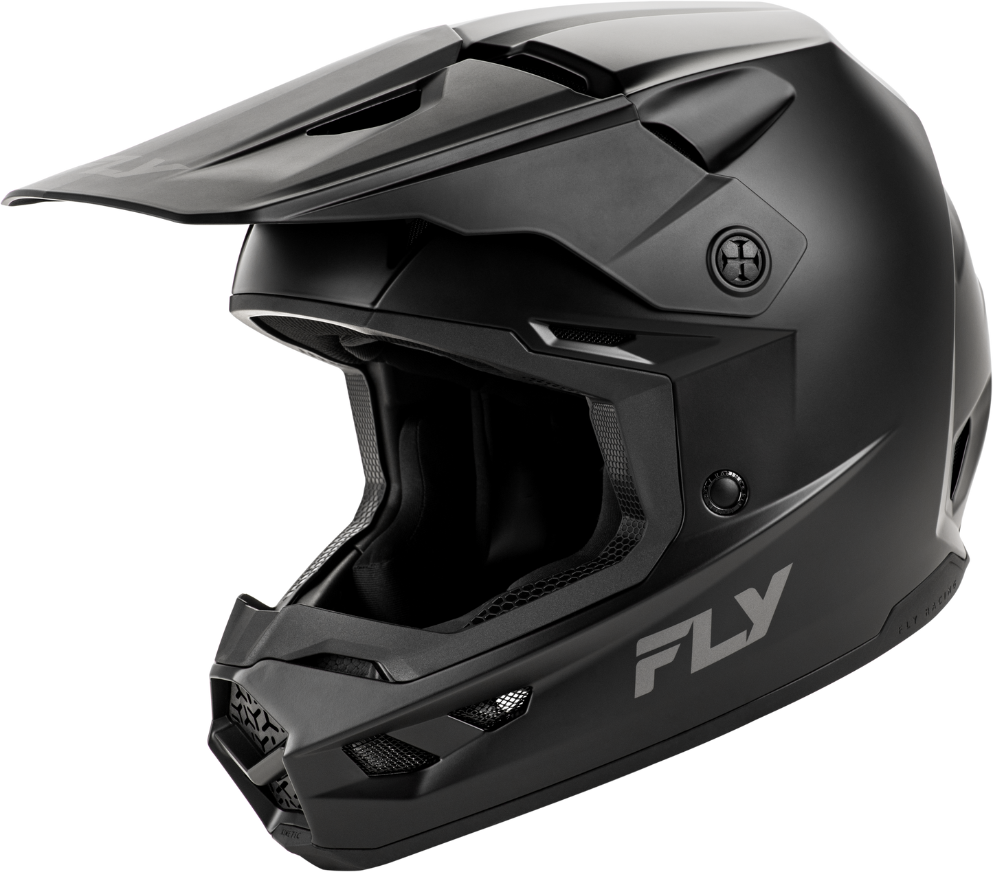FLY Racing 2026 Kinetic Solid Helmet Matte Black