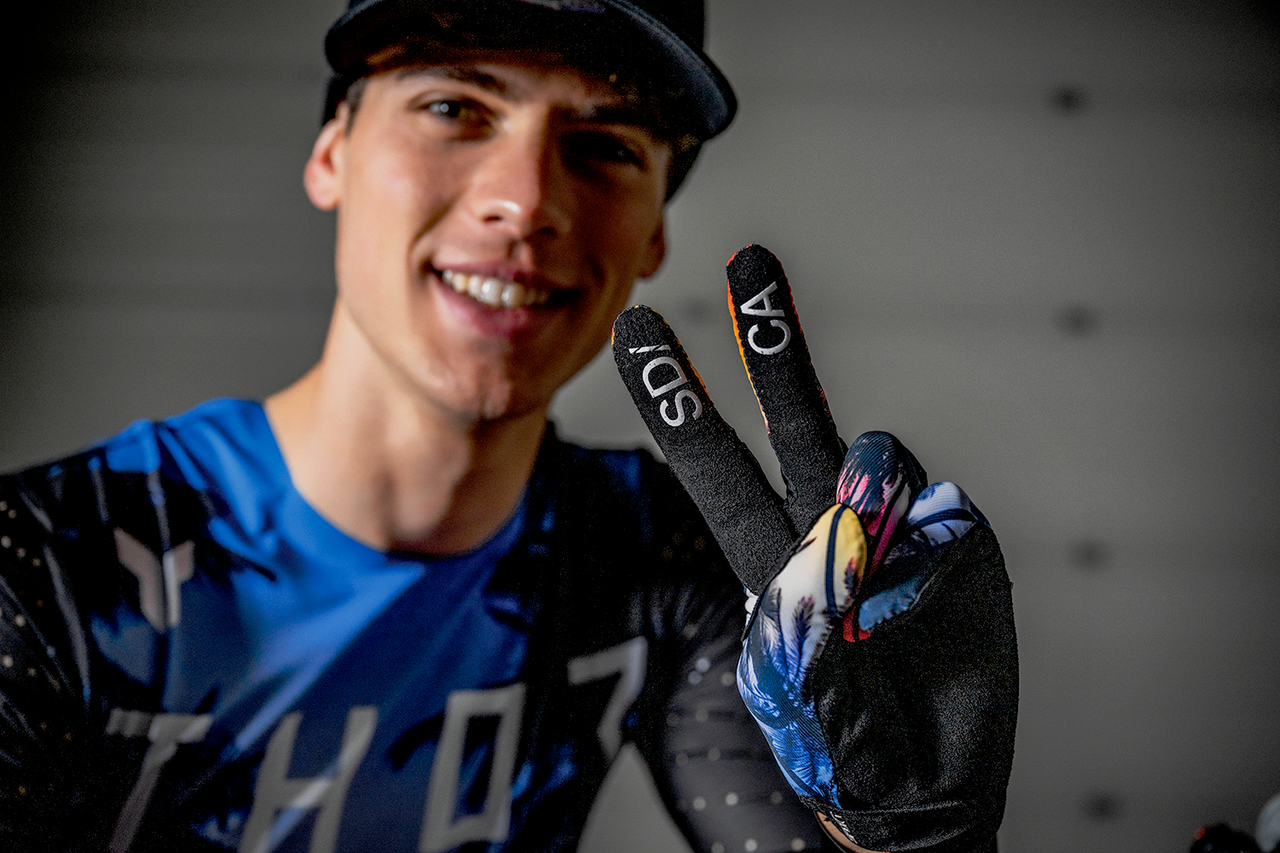 Thor 2025 SPORTMODE SD Gloves Black